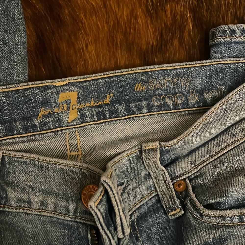 7 for all mankind skinny jeans